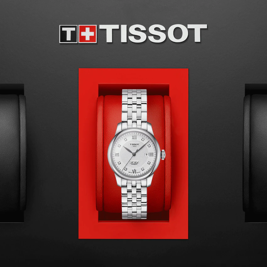 Tissot Le Locle Automatic Lady Quartz 29mm Silver Dial Steel